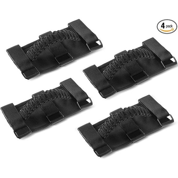Savadicar 4-Pack Jeep Wrangler Roll Bar Handles