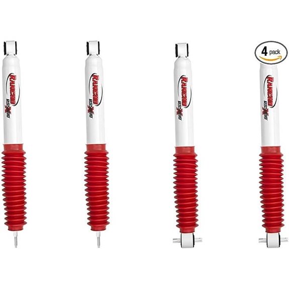 Rancho RS5000X Gas Shocks Set 2007-2018 for Jeep Wrangler 4WD JK