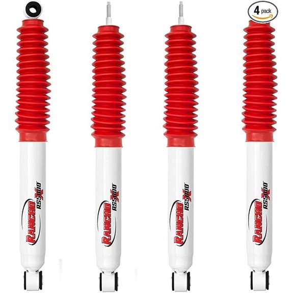 Rancho RS5000X Shocks Set for Jeep Wrangler