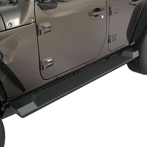 AUTOSAVER88 6-Inch OE Style Jeep Wrangler Side Steps