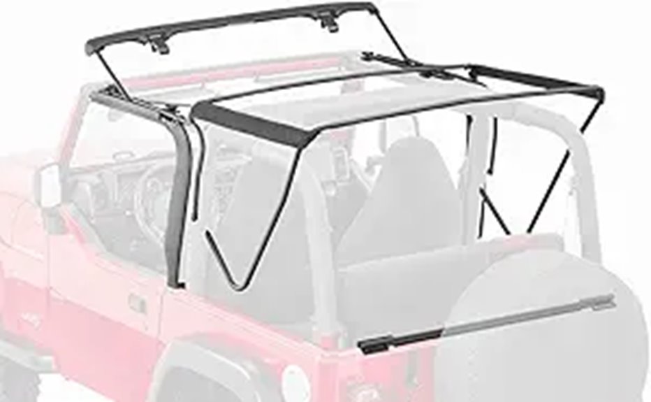 MasterTop Soft Top Hardware Kit for Jeep Wrangler
