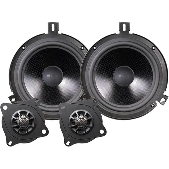 MB Quart Jeep Wrangler 6.5 Speaker Upgrade Kit