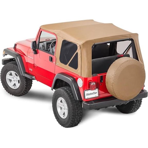 MasterTop Soft Top Fabric for Jeep Wrangler TJ