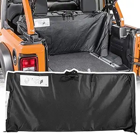 Bonbo Jeep Wrangler Soft Top Window Storage Bag