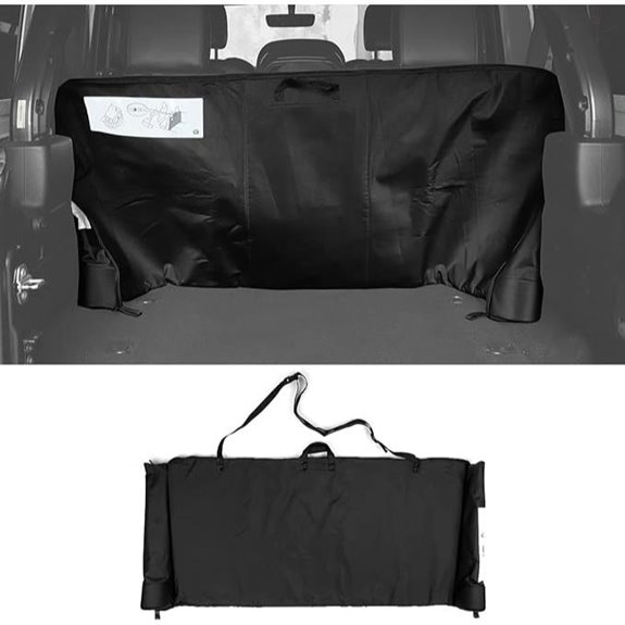 Jimen Jeep Wrangler Soft Top Window Storage Bag