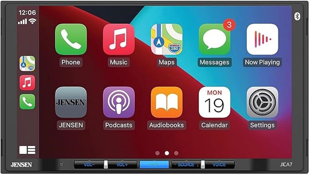 jensen 7 inch car stereo