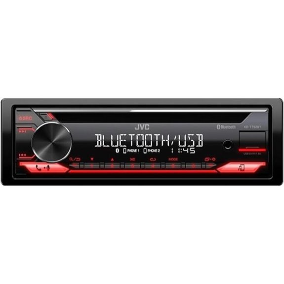 JVC Bluetooth Car Stereo with Dual Phone & Apps