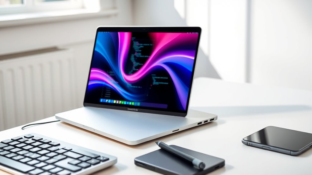 key development laptop features