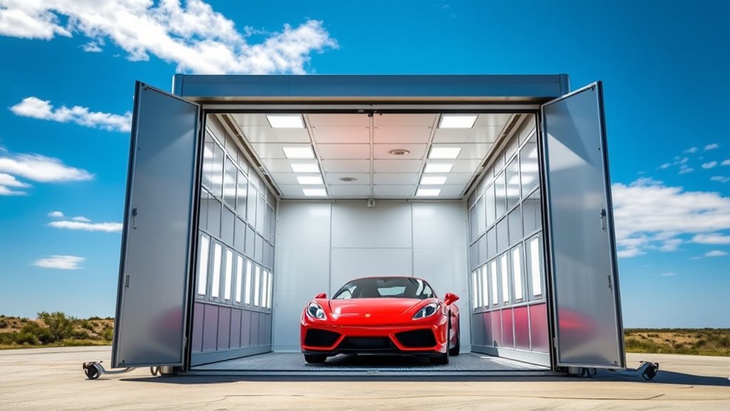 key factors in portable booth