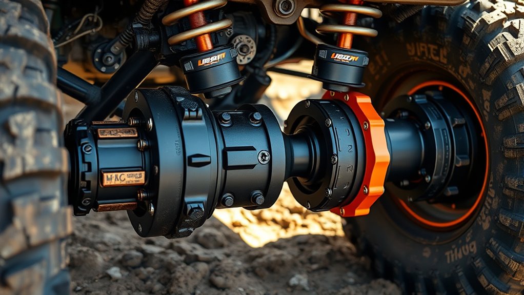 key off road differential features