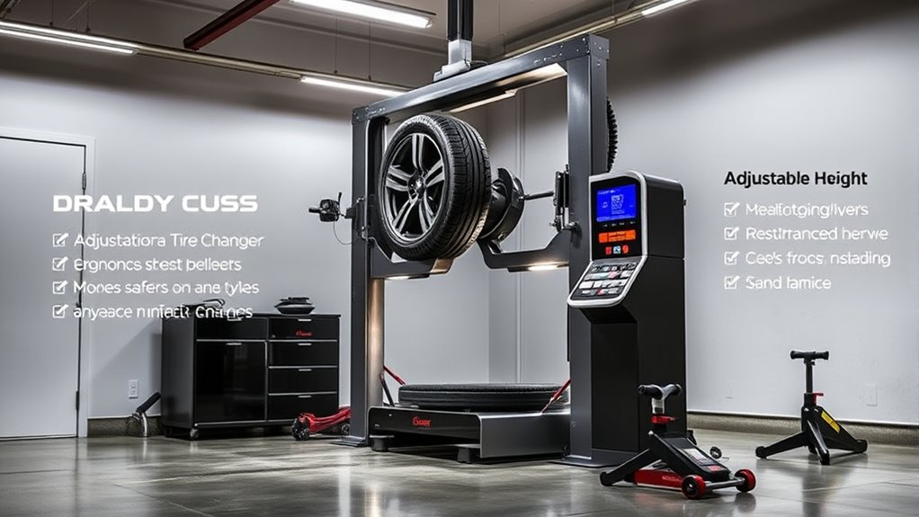 key tire changer considerations