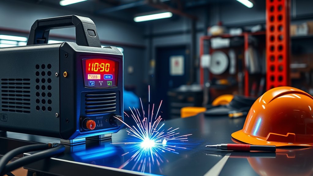 key welding machine features