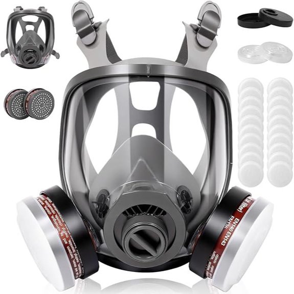 Large 6200 Face Cover and Full Face Cover