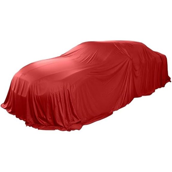 Showroom Reveal Car Cover - Large Size (Red)