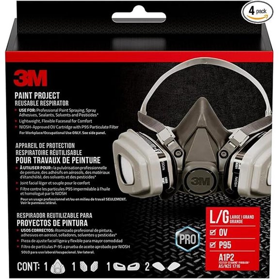 3M P95 Organic Vapor Respirator Large Size