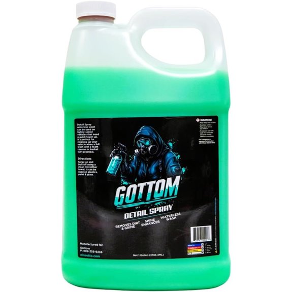 Waterless Detail Spray - 128 oz Streak-Free Shine