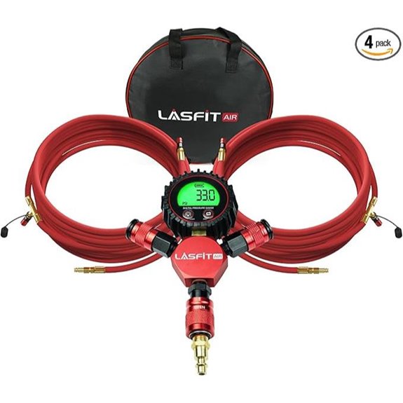 LASFIT Upgraded Tire Inflator Deflation System (No Leak)