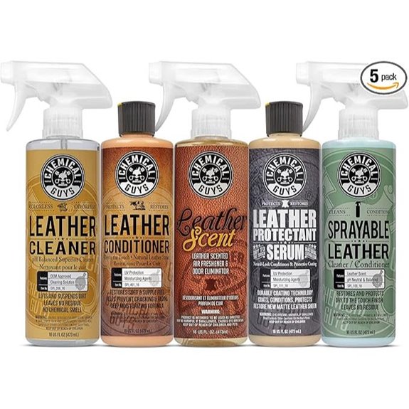 Chemical Guys Leather Lovers Kit for Car & Furniture
