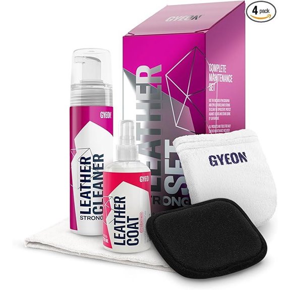 Gyeon Leather Set Car Interior Cleaner & Ceramic Coat