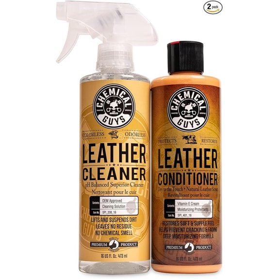 Chemical Guys Leather Cleaner & Conditioner Kit