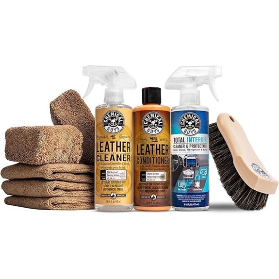 Chemical Guys Leather Cleaner & Conditioner Kit (9 Items)