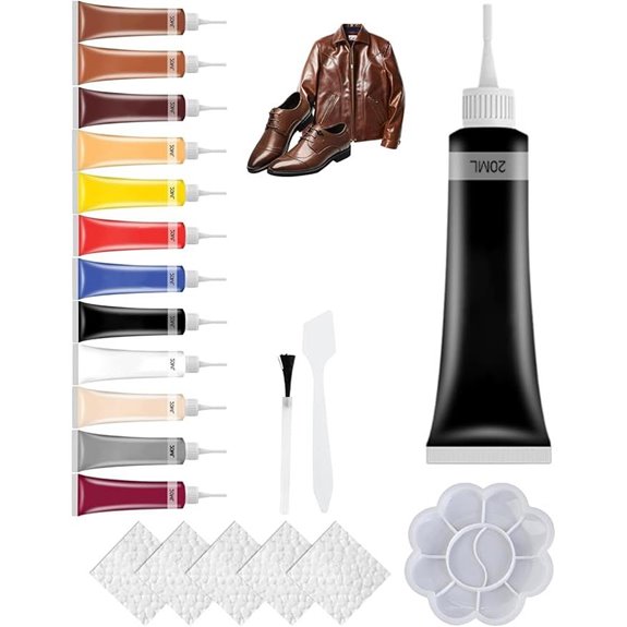 Advanced Leather Repair Gel Kit for Car and Furniture