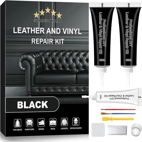 STARTSO WORLD Leather Repair Kit for Car & Furniture