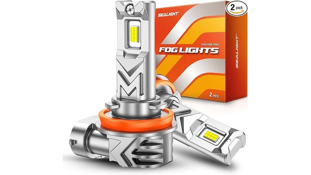 led fog light bulb pack