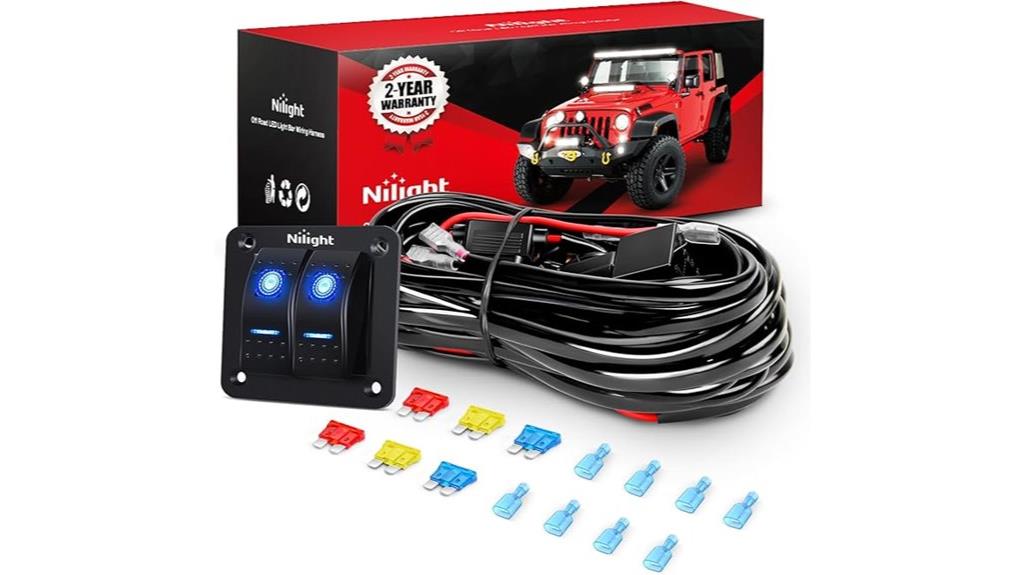 led light bar wiring