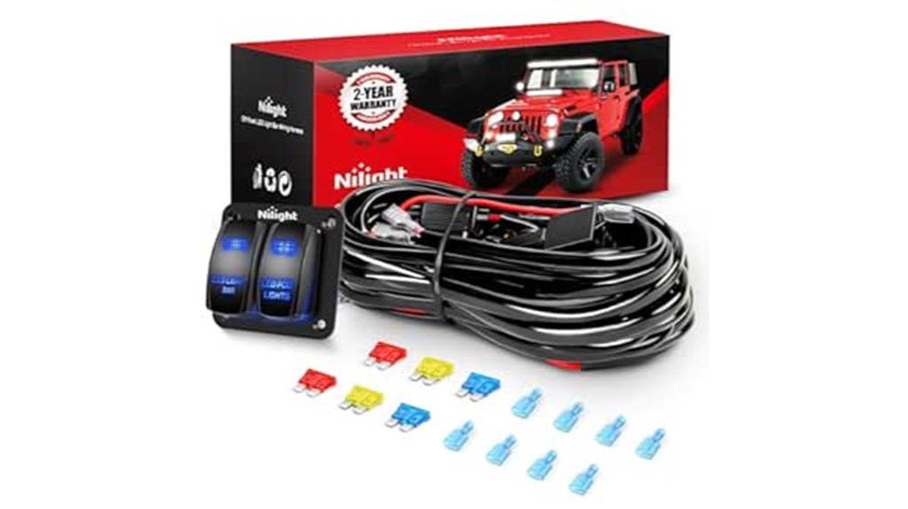 led light bar wiring