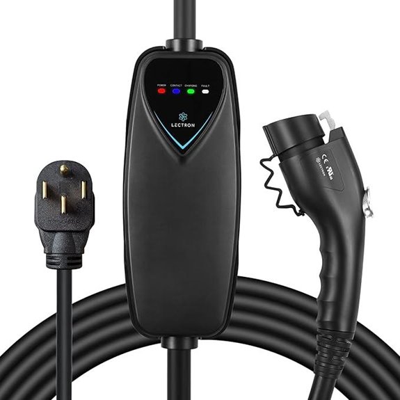 Lectron Level 2 EV Charger with Extension Cord