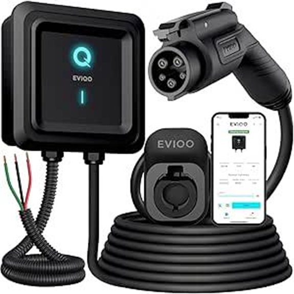 EVIQO Level 2 EV Charger 48A Wall Mount