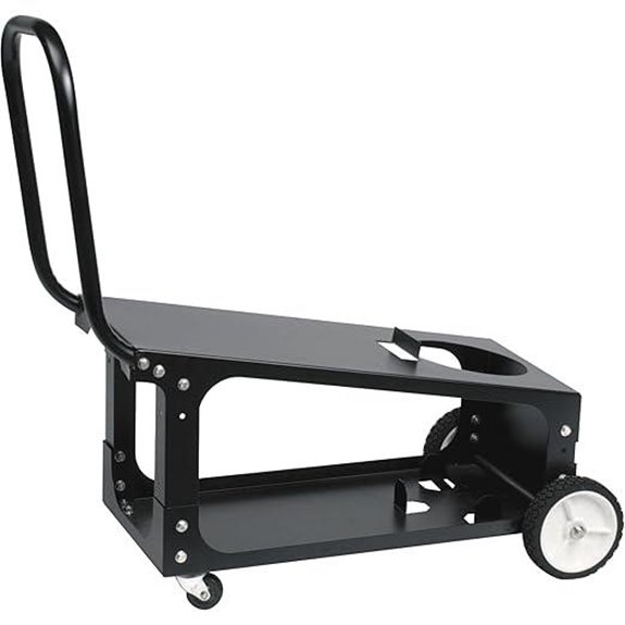 Lincoln Electric Welding Cart with Dual Tiers and Wheels