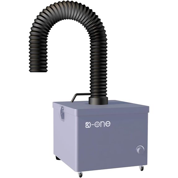 KOONE Solder Fume Extractor 120W Low-Noise 3-Stage Filtration
