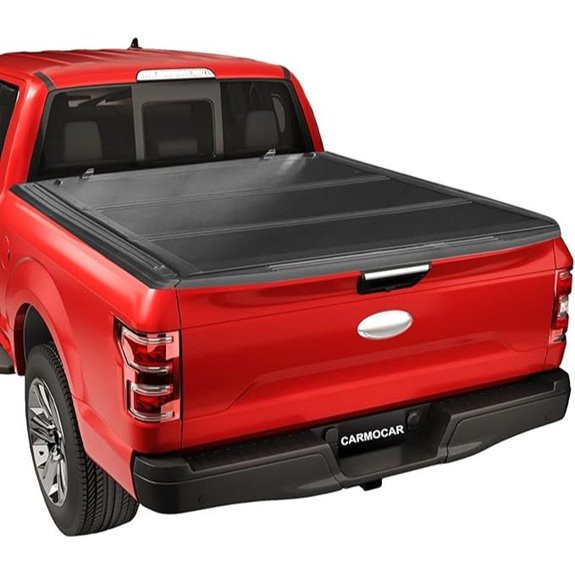 Low Profile Hard Tri-Fold Tonneau Cover for Ford F150