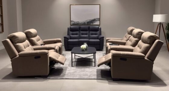 luxurious power reclining sofas