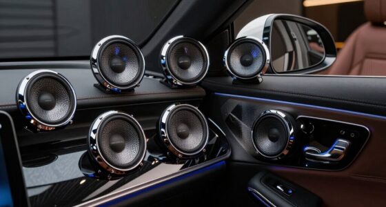 luxury car speaker bass