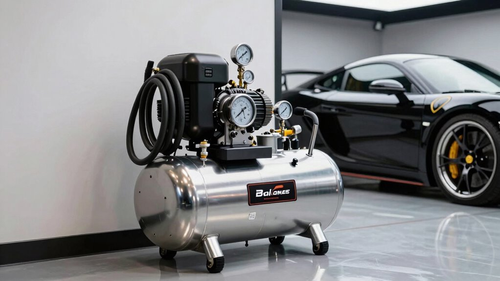 luxury garage air compressors