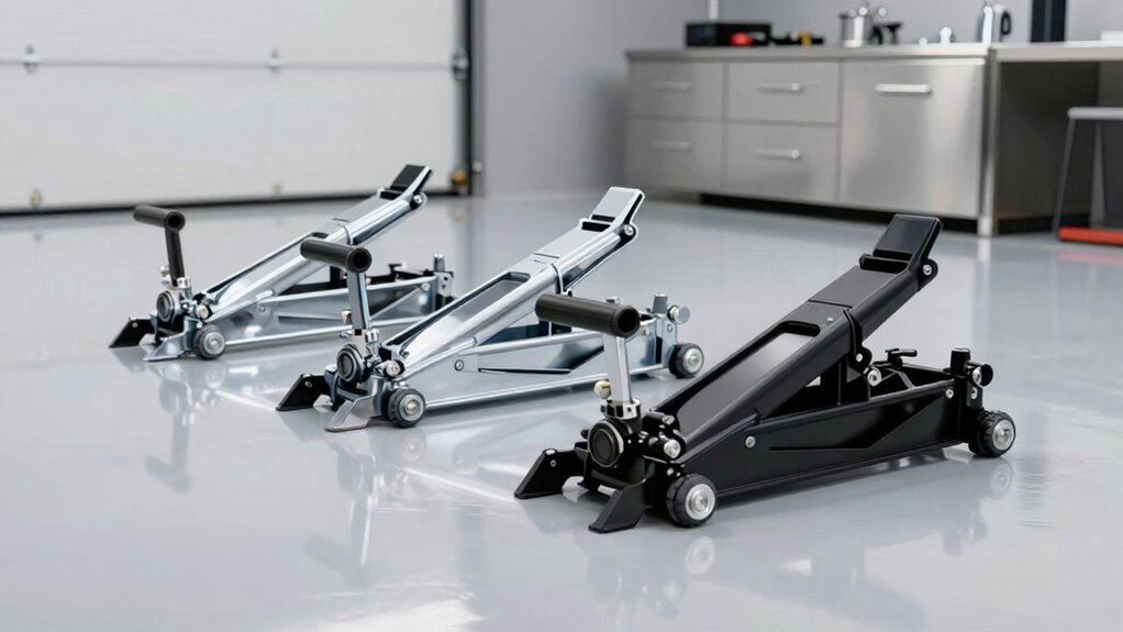 luxury garage floor jacks