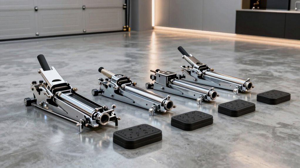 luxury garage floor jacks