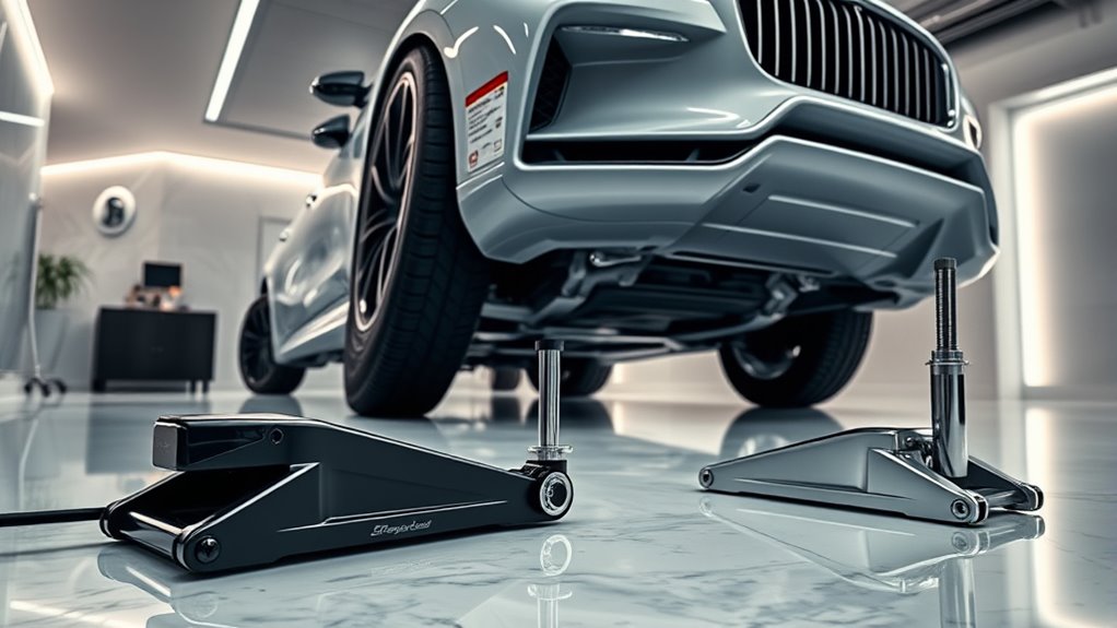 luxury garage jack selection