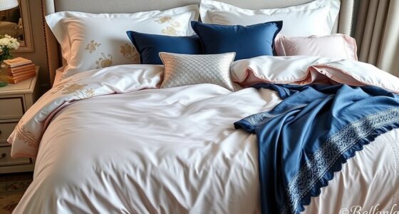 luxury king bed bedding