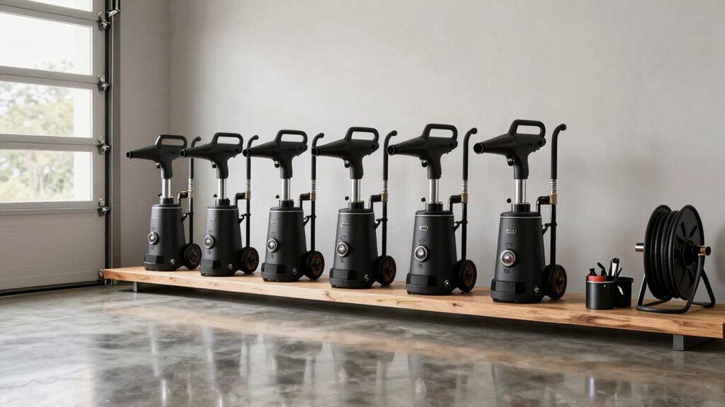 luxury pressure washer selections