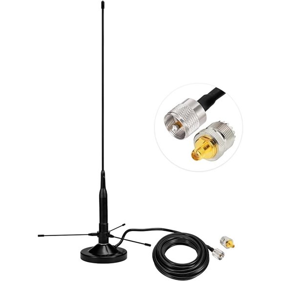Bingfu Vehicle Ham Radio Antenna with Magnetic Base