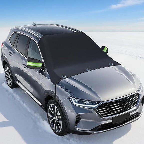 Magnetic Snow Windshield Cover for Cars and SUVs