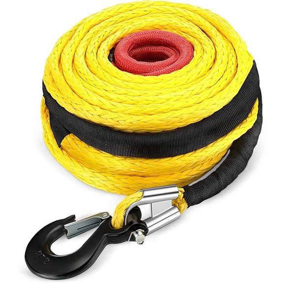 Marsui 1/2 x 100ft Synthetic Winch Rope Kit