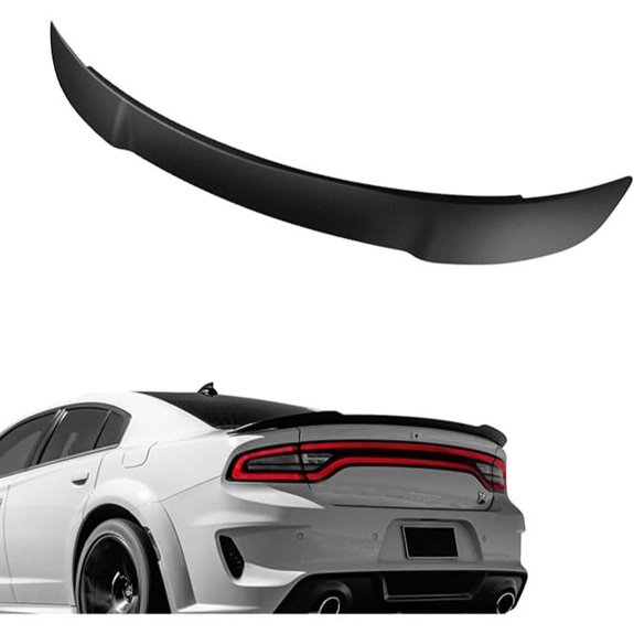 SCITOO Rear Spoiler for Dodge Charger (Matte Black)
