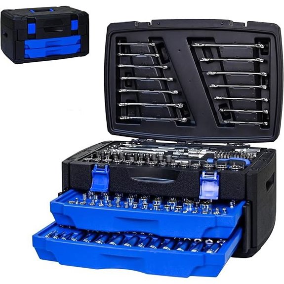 266-Piece Mechanic's Tool Kit with Locking Box
