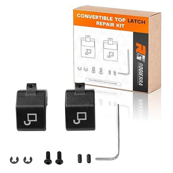Mazda Miata Soft Top Convertible Roof Lock Kit