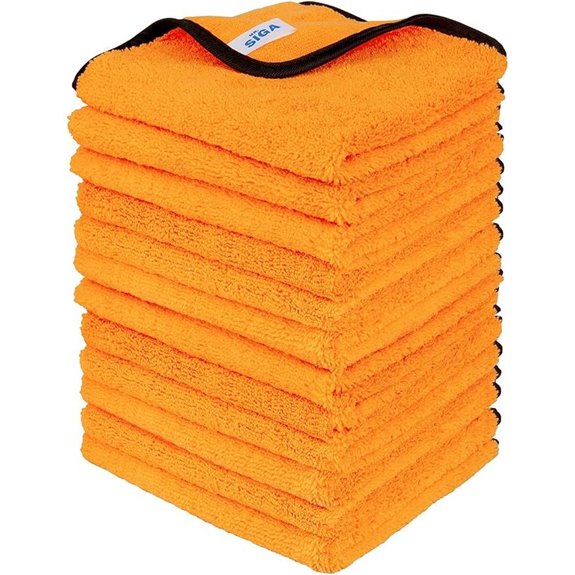 MR.SIGA Microfiber Car Towels (12 Pack)